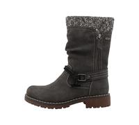 Tom Tailor Damen 4290220007 Mode-Stiefel, Coal, 42 EU