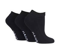 (43-45, Schwarz) IOMI - IOMI - 3er Pack Diabetiker Socken Ohne Gummi | Baumwolle Sneaker Socken Kurz