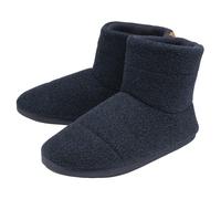 (43, Marine) Dunlop - Dunlop - Herren Memory Foam Hausschuhe Boots für Startseite Haus Schlafzimmer