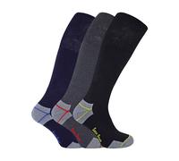 (45-50, 3er-Pack) Sock Snob - Sock Snob - 3 Paar lange kniehohe Arbeitssocken für Herren