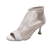 45009094022beige Damen Plateau Sandaletten, braun, 39 EU