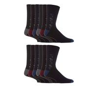 (46-50, SOMRJ34) Gentle Grip - 12er Pack Herren Socken Ohne Gummi und Naht | Gentle Grip Socken mit Komfortbund