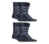 (46-50, SOMRJ49) Gentle Grip - 12er Pack Herren Socken Ohne Gummi und Naht | Gentle Grip Socken mit Komfortbund