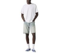 Jeansshorts LEVI'S "468 LOOSE SHORTS", Herren, Gr. 30, N-Gr, light workout shorts, Denim/Jeans, Obermaterial: 100% Baumwolle, loose fit, Jeans Jeansshorts, Sommerhose (64667062-30) light workout short
