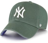 47 Baseballkappe mit New York Yankees Primary Logo Ballpark Clean Up Dad - mehrere Farben, New York Yankees Moss Green Blue, Einheitsgre