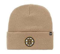 47 Boston Bruins Haymaker NHL Cuff Beanie Wintermütze Khaki