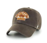 '47 Boston Bruins NHL Clean Up Braun Verstellbare Cap One-Size