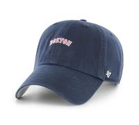 '47 Boston Red Sox MLB Clean Up Baserunner Script Marineblau Verstellbare Cap One-Size