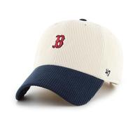 47 Boston Red Sox MLB Cord Base Runner Clean Up Cap Beige Marineblau - One-Size