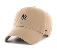 47 Brand Kappe Base Runner Clean Up – New York Yankees – verstellbar – Khaki