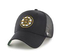 47 Brand Adjustable Cap - Branson Boston Bruins Czarny, Czarny, w rozmiarze uniwersalnym