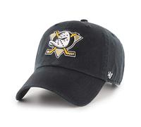 47 Brand Clean Up Adjustable Cap ANAHEIM DUCKS H-NLRGW25GWS-BKC Schwarz, Size:Onesize