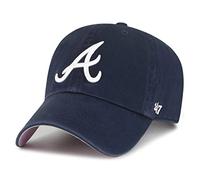 '47 Brand Ballpark Cap - CLEAN UP Atlanta Braves Navy