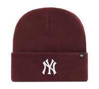 '47 Brand Beanie NY Yankees B-HYMKR17ACE-KM Dunkelrot, Size:OneSize