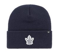 '47 Brand Beanie Toronto Maple Leafs H-HYMKR18ACE-LN Light Navy Dunkelblau, Size:OneSize