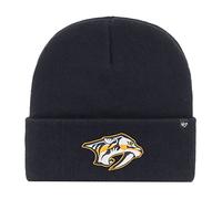 47 Brand Wintermütze Beanie Haymaker Nashville Predators Cuff Knit dunkelblau Größe UNI OS