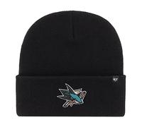 47 Brand Beanie SAN JOSE SHARKS H-HYMKR22ACE-BK Schwarz, Size:Onesize
