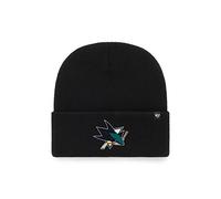 47 Brand Beanie SAN JOSE SHARKS H-HYMKR22ACE-BK Schwarz, Size:Onesize