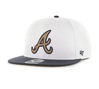 '47 Brand Captain Snapback Cap - Corkscrew Atlanta Braves