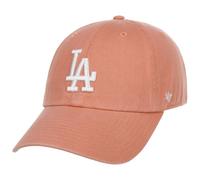 47 Brand Classic MLB LA Dodgers Cap Basecap Baseballcap Curved Brim Strapback Los Angeles (One Size - rosa)
