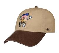 47 BRAND - Kappe 47 CAP MLB NEW YORK METS K CARTOON ICON CLEAN UP - beige - Größe T.U