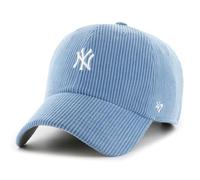 '47 Brand Clean Up Yankees Cordcap Basecap Baseballcap Curved Brim MLB New York Damen/Herren - Cap Metallschnalle, mit Schirm Frühling-Sommer Herbst-Winter Frühjahr Sommer Herbst Winter - One Size