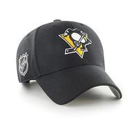 '47 Brand Curved Snapback Cap - Sure Shot Pittsburgh Penguins, Schwarz, Einheitsgröße