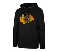 47 Brand Herren Hoodie 47 Brand NHL Chicago Blackhawks Imprint ’47 BURNSIDE Hood XL