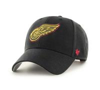 47 Brand Herren Kappe 47 Brand NHL Detroit Red Wings Black Metallic SNAP ’47 MVP
