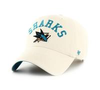 47 Brand Herren Kappe 47 Brand NHL San Jose Sharks Clubhouse Faber ’47 CLEAN UP