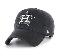 '47 Brand Houston Astros Clean up Dad Hat Cap Strapback Black/White