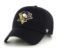 47 Brand RGW17GWS Clean Up Strapback PITTSBURGH PENGUINS Schwarz, Size:Onesize