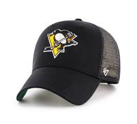 47 Brand Trucker-Snapback Kappe Branson MVP – Pittsburgh Penguins – Schwarz, Einheitsgröße