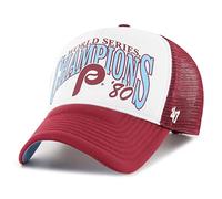 47 Mlb Philadelphia Phillies Foam Champ Offside Dt Cap Rot,Weiß Mann (Herstellerartikelnummer: BCWS-FOAMC19KPP-CA80-OSFA)