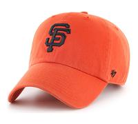 47 Brand MLB Alternative Farbe Prim r Logo Clean Up Verstellbare Baseballkappe, Einheitsgr e f r Erwachsene San Francisco Giants Orange