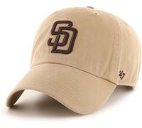 47 Brand MLB Baseballkappe mit Logo, Verstellbarer Riemen, für Erwachsene, San Diego Padres, Einheitsgre