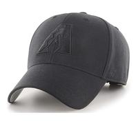 47 Brand MLB Baseballkappe mit schwarzem Prim rlogo, MVP-Struktur, verstellbar, Einheitsgr e f r Erwachsene, Arizona Diamondbacks, Schwarz