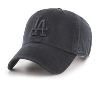 47 Brand MLB Black Black Primary Logo Clean Up Verstellbare Baseballkappe, Einheitsgr e f r Erwachsene Los Angeles Dodgers