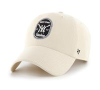 '47 Brand MLB Clean Up Cord Strapback Cap Crosspatch New York Yankees beige