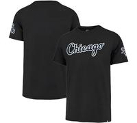 47 Brand MLB Herren Baseball-T-Shirt Fieldhouse Franklin Team-Farbe, bestickt, Wordmark Primary Logo, kurzärmelig, Chicago White Sox, L