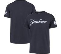 47 Brand MLB Herren Baseball-T-Shirt Fieldhouse Franklin Team-Farbe, bestickt, Wordmark Primary Logo, kurzärmelig, New York Yankees, XX-Large