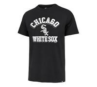 47 Brand MLB Herren-T-Shirt, unübertroffenes Franklin-Team-Farbe, gewölbtes Wortmark, Primär-Logo, kurzärmelig, Baseball-T-Shirt, Chicago White Sox, L
