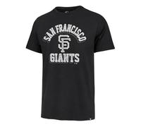 47 Brand MLB Herren-T-Shirt, unübertroffenes Franklin-Team-Farbe, gewölbtes Wortmark, Primär-Logo, kurzärmelig, Baseball-T-Shirt, San Francisco Giants, L