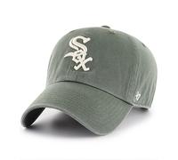 47 Brand MLB Moosgrun Primary Logo Clean Up Baseballkappe mit verstellbarem Riemen, Einheitsgrosse fur Erwachsene Washington Nationals Moosgrun