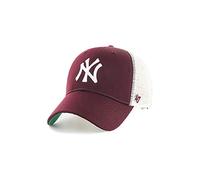 47 Brand MLB New York Yankees Branson Cap B-BRANS17CTP-KMA; Unisex Cap; B-BRANS17CTP-KMA; Burgundy; One Size EU (UK)