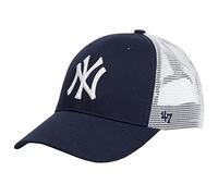47 Brand MLB New York Yankees Branson Kids Cap B-BRANS17CTP-NY-KID, Boy Cap with a Visor, Navy, One Size EU