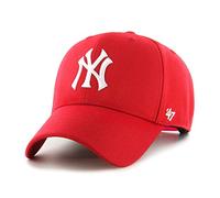 47 Brand MLB New York Yankees Cap B-MVPSP17WBP-RDB, Mens Cap with a Visor, red, One Size EU