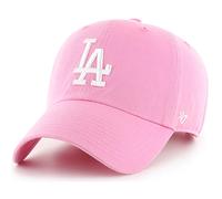 47 Brand MLB Rose Pink Primary Logo Clean Up Verstellbare Baseballkappe, Einheitsgr e f r Erwachsene Los Angeles Dodgers Rose Pink