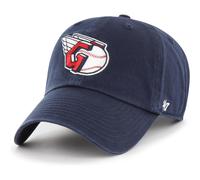 47 Brand MLB Team Color Home Primary Logo Clean Up Verstellbare Baseballkappe, Einheitsgr e f r Erwachsene Cleveland Guardians, Marineblau