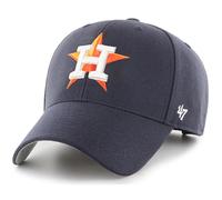47 Brand MLB Team Color Primary Logo MVP verstellbare Struktur Baseballkappe, Einheitsgr e f r Erwachsene Houston Astros Navy